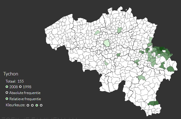Origines Tychon en belgique